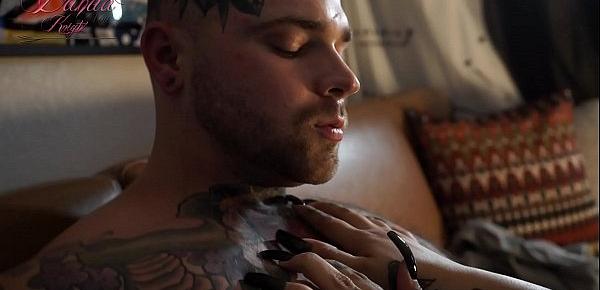  TATTOOED COUPLE ROUGH SEX TEASER - I CAN SLAP TOO!